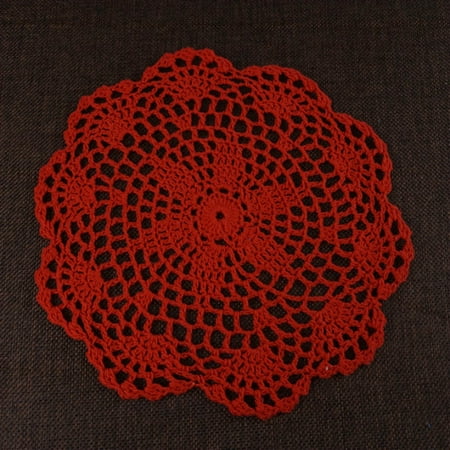 Ringshlar 12 Pcs Coasters Set Round Cotton Mat Hand Crochet Lace Flower Glass Cup Coffee Mug Holder
Ringshlar 12 Pcs Coasters Set Round Cotton Mat Hand Crochet Lace Flower Glass Cup Coffee Mug Holder