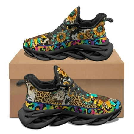 Gradient Leopard Sunflower Pattern Ladies Autumn Winter Round Toe Vulcanized Shoes Brand Design Footwear Comfort Soft Sneakers
Gradient Leopard Sunflower Pattern Ladies Autumn Winter Round Toe Vulcanized Shoes Brand Design Footwear Comfort Soft Sneakers