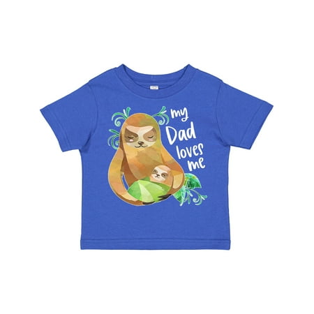 Inktastic My Dad Loves Me Cute Sloth and Baby Boys or Girls Toddler T-Shirt
Inktastic My Dad Loves Me Cute Sloth and Baby Boys or Girls Toddler T-Shirt