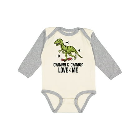 Inktastic Grammy and Grandpa Love Me Dinosaur Grandson Gift Baby Boy Long Sleeve Bodysuit
Inktastic Grammy and Grandpa Love Me Dinosaur Grandson Gift Baby Boy Long Sleeve Bodysuit