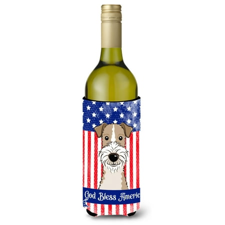 Carolines Treasures BB2177LITERK God Bless American Flag with Wire Haired Fox Terrier Wine Bottle beverage Insulator
Carolines Treasures BB2177LITERK God Bless American Flag with Wire Haired Fox Terrier Wine Bottle beverage Insulator