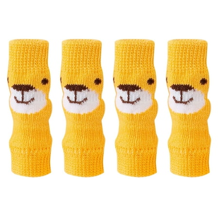 4 Pieces Dog Socks for Small Medium Dogs Knitted Warm Knee Pads Pet Puppy Doggie Knee Protector for Winter
4 Pieces Dog Socks for Small Medium Dogs Knitted Warm Knee Pads Pet Puppy Doggie Knee Protector for Winter