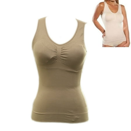 TINYSOME Women Slim Body Tummy Shaper Slimming Camisole Singlet Shapewear