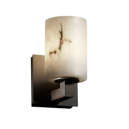Justice Design FAL-8921-10-ABRS LumenAria Modular - 1 Light Wall Sconce with Cylinder/Flat Rim Faux Alabaster Shade Incandescent Medium Base Antique Brass Finish
Justice Design FAL-8921-10-ABRS LumenAria Modular - 1 Light Wall Sconce with Cylinder/Flat Rim Faux Alabaster Shade Incandescent Medium Base Antique Brass Finish