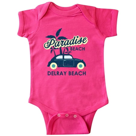 Inktastic Paradise Beach in Delray Beach with Palm Trees and Car Gift Baby Boy or Baby Girl Bodysuit
Inktastic Paradise Beach in Delray Beach with Palm Trees and Car Gift Baby Boy or Baby Girl Bodysuit