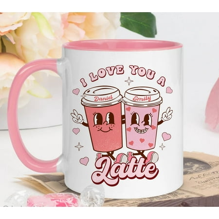 Familyloveshop LLC I Love You A Latte Mug Personalized Funny Couple Valentine Mug Coffee Valentine Mug Custom Valentine Couple Mug Gift For Her Gift For Him Valentine Gift
Familyloveshop LLC I Love You A Latte Mug Personalized Funny Couple Valentine Mug Coffee Valentine Mug Custom Valentine Couple Mug Gift For Her Gift For Him Valentine Gift