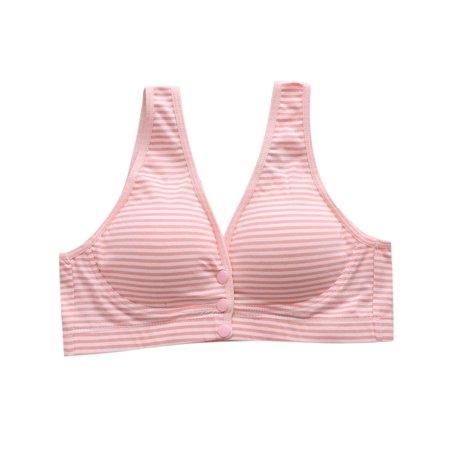 Women Nursing Bras Comfortable Breathable Front Buckle Vest Bra Stripe Push Up Breastfeeding Bra
Women Nursing Bras Comfortable Breathable Front Buckle Vest Bra Stripe Push Up Breastfeeding Bra