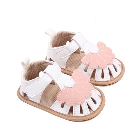 Mubineo Baby Girls Sandal Flexible PU Leather Non-slip Flower Flat Shoes Summer Toddler Shoes
Mubineo Baby Girls Sandal Flexible PU Leather Non-slip Flower Flat Shoes Summer Toddler Shoes