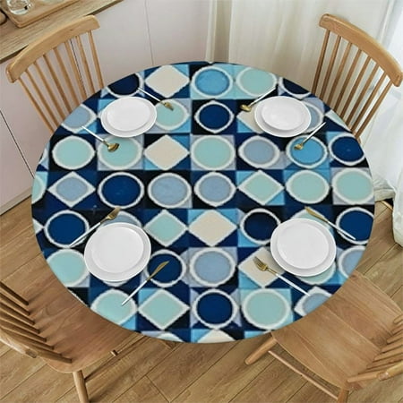 Tllo0ord Round Fitted Tablecloth Elastic Edge Design Table Cover Waterproof Oil-Proof Modern Fits Tables 42-46
Tllo0ord Round Fitted Tablecloth Elastic Edge Design Table Cover Waterproof Oil-Proof Modern Fits Tables 42-46