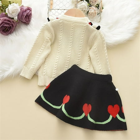 Cathalem Teen Outfits Girls Kids Babys Toddlers Girls Spring Winter Knit Sweater Thick Long Sleeve Skirts Baby Girl Clothes 2t Childrenscostume Black 6-7 Years
Cathalem Teen Outfits Girls Kids Babys Toddlers Girls Spring Winter Knit Sweater Thick Long Sleeve Skirts Baby Girl Clothes 2t Childrenscostume Black 6-7 Years