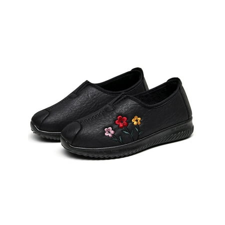Avamo Women Work Casual Flat Winter Warm Shoes Anti-Slip Round Toe Ankle Bootie Lightweight Comfort Shoe Black-2 4.5
Avamo Women Work Casual Flat Winter Warm Shoes Anti-Slip Round Toe Ankle Bootie Lightweight Comfort Shoe Black-2 4.5