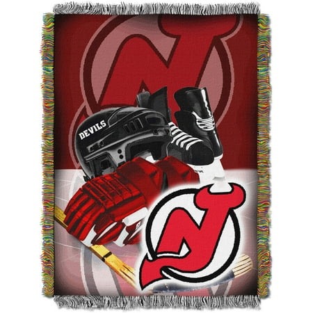 NHL 48" x 60" Home Ice Advantage Series Tapestry Throw, Devils