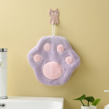 Papaba Hand Towel Super Absorbent Breathable Durable Bathroom Cute Plush Appearance Hanging Hand Wipe Cloth
Papaba Hand Towel Super Absorbent Breathable Durable Bathroom Cute Plush Appearance Hanging Hand Wipe Cloth