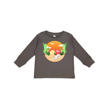 Inktastic Sunset Desert Scene with Cow Skull and Cacti Gift Toddler Boy or Toddler Girl Long Sleeve T-Shirt
Inktastic Sunset Desert Scene with Cow Skull and Cacti Gift Toddler Boy or Toddler Girl Long Sleeve T-Shirt