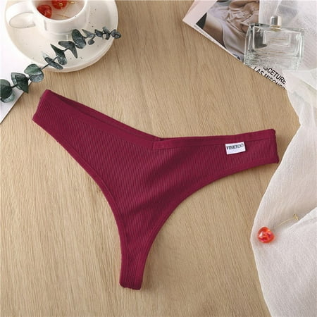 TANGNADE panties for women Women Thong G String Cotton Thongs Panties Sexy V Waist Female Underpants Pantys Lingerie Red + L
TANGNADE panties for women Women Thong G String Cotton Thongs Panties Sexy V Waist Female Underpants Pantys Lingerie Red + L