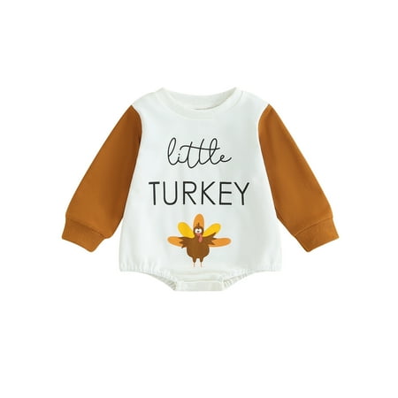 Frobukio Newborn Baby Boys Girls Long Sleeve Romper Thanksgiving Letter Print Bodysuit Infant Sleeve Jumpsuit
Frobukio Newborn Baby Boys Girls Long Sleeve Romper Thanksgiving Letter Print Bodysuit Infant Sleeve Jumpsuit