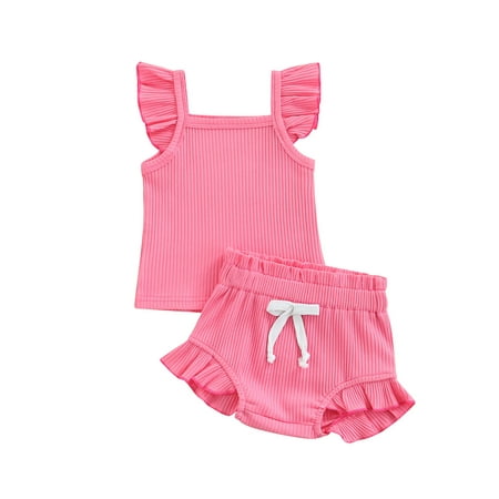 Musuos Baby Girls Boys Cotton Ruffle Crop Top Drawstring Bottoms Shorts Pants Outfits
Musuos Baby Girls Boys Cotton Ruffle Crop Top Drawstring Bottoms Shorts Pants Outfits