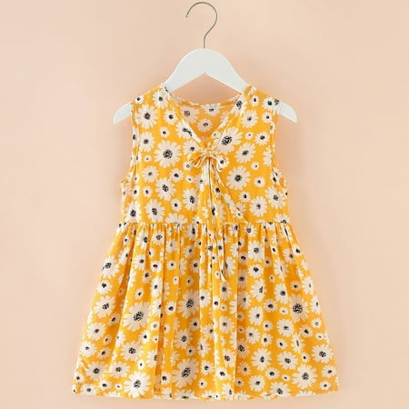Huilaibazo Girls Dress Flower Toddler Dress Beach Baby Flower Kids Girls Sleeveless Clothes Dress Girls Dress&Skirt
Huilaibazo Girls Dress Flower Toddler Dress Beach Baby Flower Kids Girls Sleeveless Clothes Dress Girls Dress&Skirt