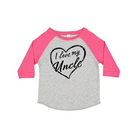 Inktastic I Love My Uncle in Black Chalk Heart Gift Toddler Boy or Toddler Girl T-Shirt
Inktastic I Love My Uncle in Black Chalk Heart Gift Toddler Boy or Toddler Girl T-Shirt