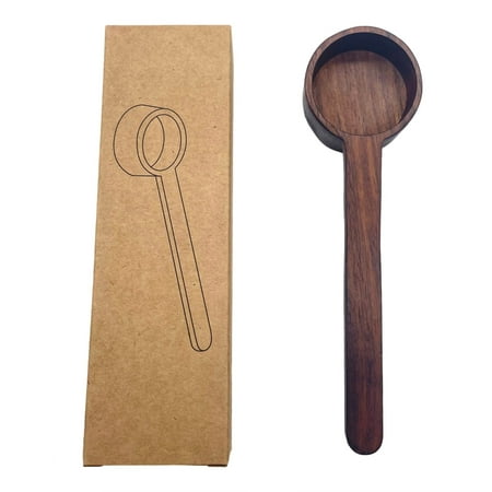 Wooden Measuring Spoons Coffee Scoops for Ground Beans Teas Powder or Flour