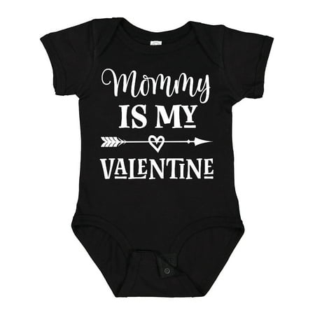 Inktastic Mommy is My Valentine Boys Gift Baby Boy Bodysuit