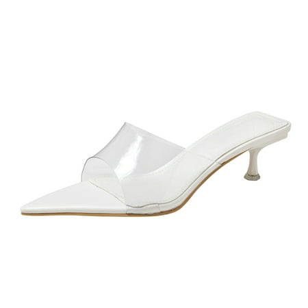 Sentuca Women s Fashion Candy Color Sandals Summer Pointed Toe Thin Heel Slippers Casual Shoes
Sentuca Women s Fashion Candy Color Sandals Summer Pointed Toe Thin Heel Slippers Casual Shoes