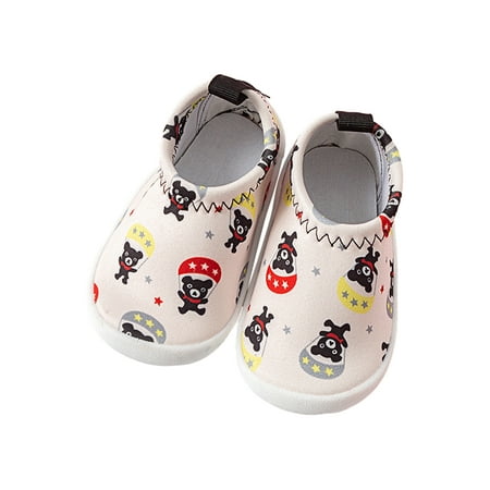 Baby Girl Boy Shoes Ankle Walking Cartoon Gift Unisex First Walker