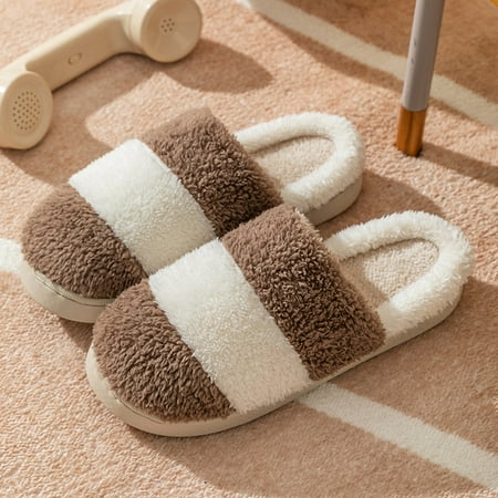 Dyfzdhu Fuzzy Slippers For Men Winter Couples Men Warm Home Baotou Plush Soft Bottom Comfortable Solid Color Flat Cotton Mop
Dyfzdhu Fuzzy Slippers For Men Winter Couples Men Warm Home Baotou Plush Soft Bottom Comfortable Solid Color Flat Cotton Mop