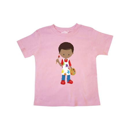 Inktastic African American Boy Painter Paint Artist Gift Toddler Boy Girl T-Shirt
Inktastic African American Boy Painter Paint Artist Gift Toddler Boy Girl T-Shirt