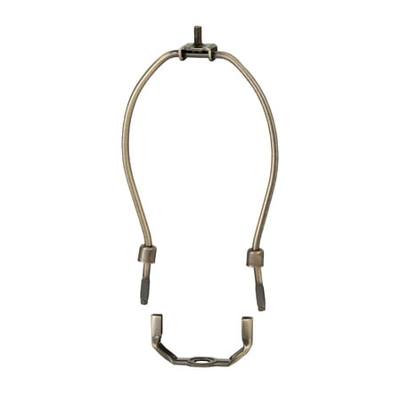 B&P Lamp® 11-1/2 Inch Heavy Duty Lamp Harp Antique Brass Finish