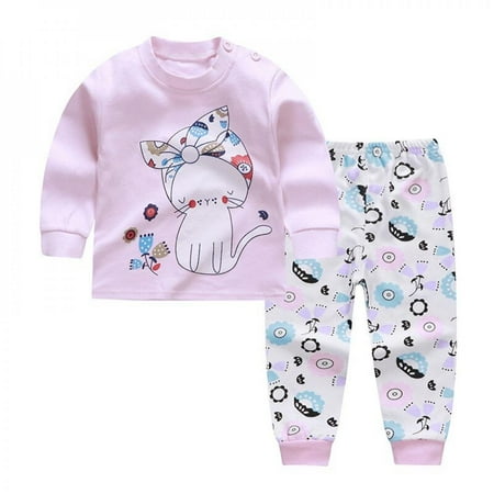 Jandel Spring Autumn New Baby Boys Girls Sweet Cotton Comfortable Cartoon Long Sleeve Pajamas Tops+Trousers 2Pcs Sets Pajamas
Jandel Spring Autumn New Baby Boys Girls Sweet Cotton Comfortable Cartoon Long Sleeve Pajamas Tops+Trousers 2Pcs Sets Pajamas