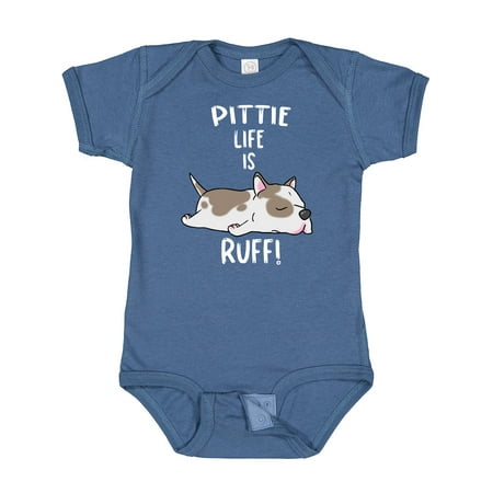 Inktastic Pittie Life is Ruff! Spotted Pit Bull Gift Baby Boy or Baby Girl Bodysuit
Inktastic Pittie Life is Ruff! Spotted Pit Bull Gift Baby Boy or Baby Girl Bodysuit