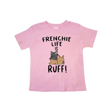 Inktastic Frenchie Life is Ruff! Frenchie Pair Gift Toddler Boy or Toddler Girl T-Shirt
Inktastic Frenchie Life is Ruff! Frenchie Pair Gift Toddler Boy or Toddler Girl T-Shirt