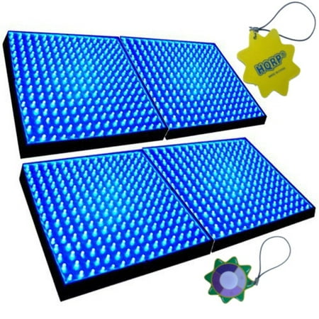 HQRP 56W 900 Blue LED Spectrum Hydroponic Plant Grow Light Panels / Lamps + Hanging Kit
HQRP 56W 900 Blue LED Spectrum Hydroponic Plant Grow Light Panels / Lamps + Hanging Kit