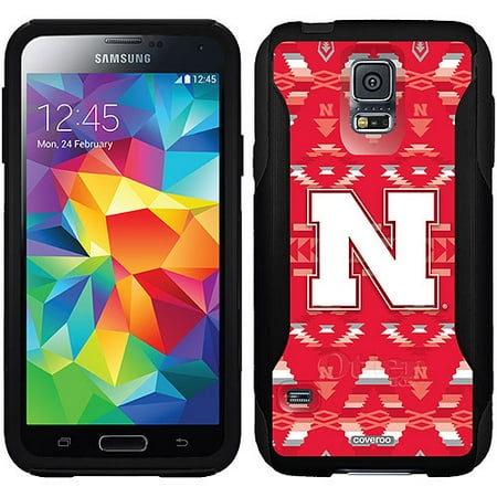 Nebraska Tribal Design on OtterBox Commuter Series Case for Samsung Galaxy S5