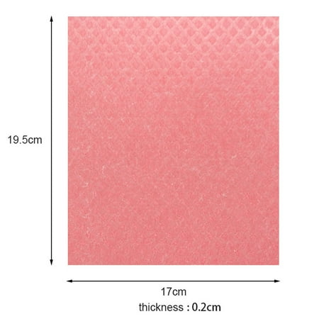 HEQU Cleaning Cloths Wood Pulp Cotton Cloth Scouring Pad Washing Bowl And Dishes Wipe Cloth Durable 17X19 Cm Dishcloth
