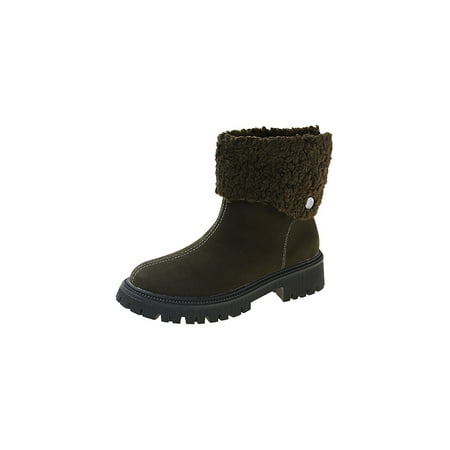 Daeful Womens Snow Boots Plush Lining Warm Ankle Bootie Platform Low Calf Boot Comfortable Lightweight Winter Shoes Casual Comfort Shoe Green 7
Daeful Womens Snow Boots Plush Lining Warm Ankle Bootie Platform Low Calf Boot Comfortable Lightweight Winter Shoes Casual Comfort Shoe Green 7