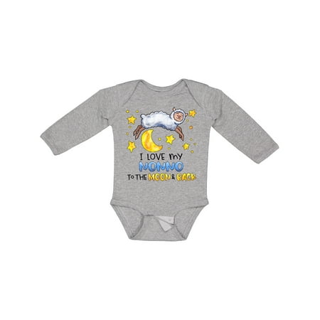 Inktastic I Love My Nonno to the Moon and Back Cute Sheep Gift Baby Boy or Baby Girl Long Sleeve Bodysuit
Inktastic I Love My Nonno to the Moon and Back Cute Sheep Gift Baby Boy or Baby Girl Long Sleeve Bodysuit