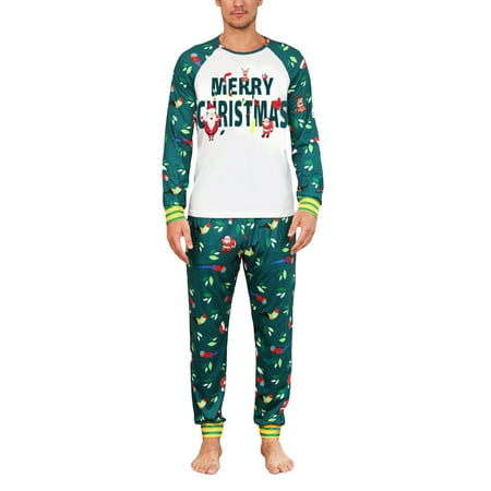 Christmas Pajamas for Family Pjs Matching Set Letter Print Long Sleeve Tops and Santa Claus Print Pants Holiday Nightgowns
Christmas Pajamas for Family Pjs Matching Set Letter Print Long Sleeve Tops and Santa Claus Print Pants Holiday Nightgowns