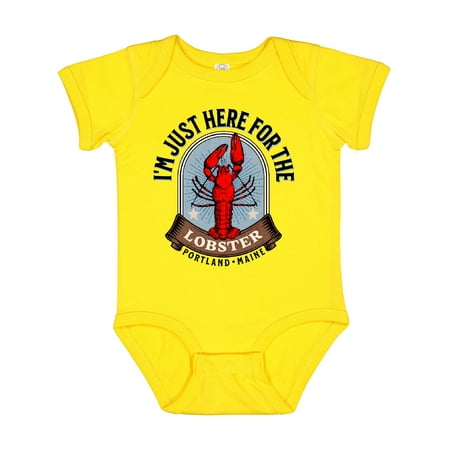 Inktastic Portland Maine Funny Lobster Lover Gift Baby Boy or Baby Girl Bodysuit
Inktastic Portland Maine Funny Lobster Lover Gift Baby Boy or Baby Girl Bodysuit
