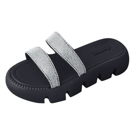 ASEIDFNSA Shoes for Women Sandals Go Walk Sandals Women Women Thick Soled Sandals With Diamond Fashion Slippers Summer Trend Line With Diamond Sponge Bottom Beach Shoes
ASEIDFNSA Shoes for Women Sandals Go Walk Sandals Women Women Thick Soled Sandals With Diamond Fashion Slippers Summer Trend Line With Diamond Sponge Bottom Beach Shoes