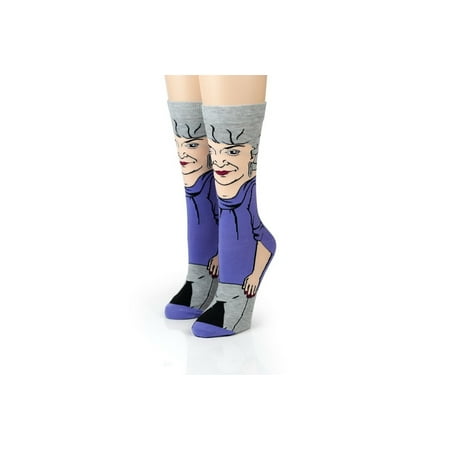 Bioworld BIW-CR6V0MGDG-C The Golden Girls Dorothy Funny Graphic Socks | Single Pair Of Adult Crew Socks