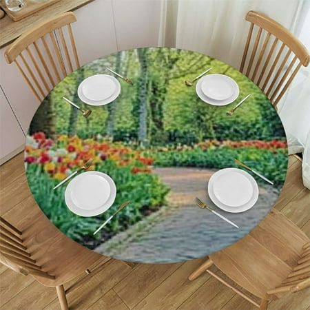 Sheronv Flowers Round Tablecloth | Stain-Resistant & Washable | Ideal for Indoor and Outdoor Use | 100% Polyester Outdoor Fitted Table Cloth 31 -35
Sheronv Flowers Round Tablecloth | Stain-Resistant & Washable | Ideal for Indoor and Outdoor Use | 100% Polyester Outdoor Fitted Table Cloth 31 -35