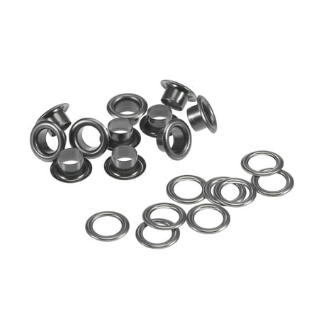 Uxcell 10.5 x 6 x 5mm Copper Grommets Eyelets with Washers Chrome Plated Black 200 Set
Uxcell 10.5 x 6 x 5mm Copper Grommets Eyelets with Washers Chrome Plated Black 200 Set