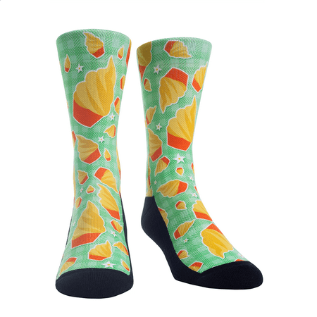 Rock Em Elite Theme Park: Pineapple Float Crew Socks (S/M Pineapple Float)
Rock Em Elite Theme Park: Pineapple Float Crew Socks (S/M Pineapple Float)