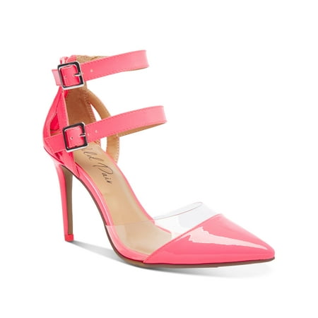 WILD PAIR Womens Pink Buckle Closure Transparent Sides Ankle Strap Strappy Daymian Pointed Toe Stiletto Zip-Up Dress Pumps 6.5 M
WILD PAIR Womens Pink Buckle Closure Transparent Sides Ankle Strap Strappy Daymian Pointed Toe Stiletto Zip-Up Dress Pumps 6.5 M