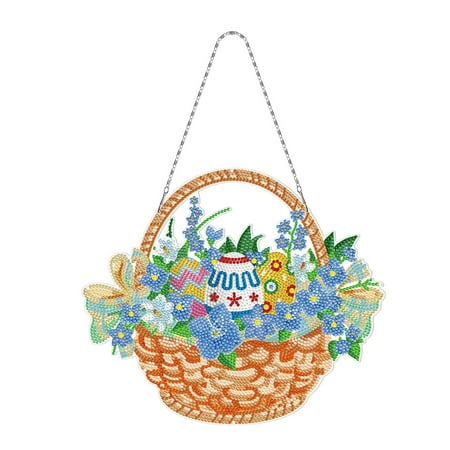 Foaenda Easter Diamond Art Kit | 5D Bunny Chicken Diamond DIY Kit Accessories with Lights | Easter Hanging Decorations Pendant DIY Wall Art Crafts
Foaenda Easter Diamond Art Kit | 5D Bunny Chicken Diamond DIY Kit Accessories with Lights | Easter Hanging Decorations Pendant DIY Wall Art Crafts