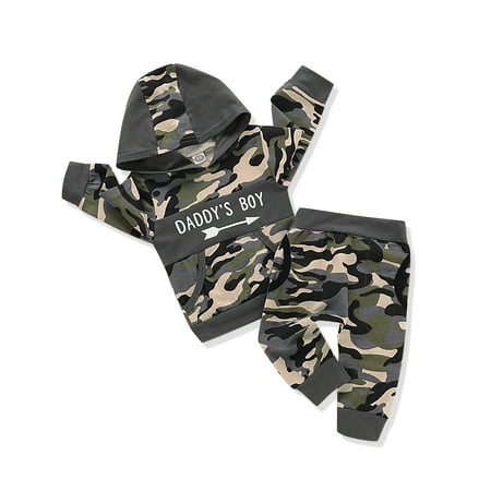 Kucnuzki 3 Months Baby Boy Winter Outfits Pants Sets 6 Months Long Sleeve Camouflage Prints Hooded Sweatshirt Tops Elastic Camouflage Pants 2PCS Set Green
Kucnuzki 3 Months Baby Boy Winter Outfits Pants Sets 6 Months Long Sleeve Camouflage Prints Hooded Sweatshirt Tops Elastic Camouflage Pants 2PCS Set Green