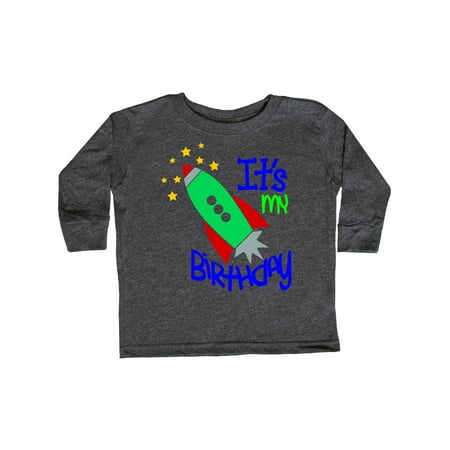 Inktastic It s My Birthday Rocket Ship Gift Toddler Boy or Toddler Girl Long Sleeve T-Shirt
Inktastic It s My Birthday Rocket Ship Gift Toddler Boy or Toddler Girl Long Sleeve T-Shirt