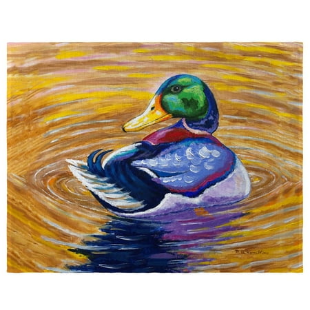 Betsy Drake Interiors Duck Looking Place Mat Set of 4